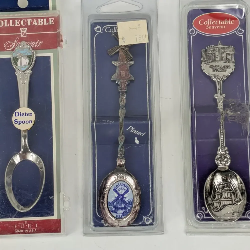 Lot 17 Vintage California Souvenir Collector Spoons State Travel Landmarks USA - Picture 3 of 16